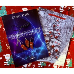 Pachet carte de cristale + set JASP aripi de inger cercei si pandant produse unicate ( punga cadou ) 