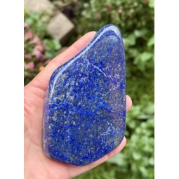 Lapis lazuli sculptura unicat 10 cm - cristal natural pentru claritate si comunicare