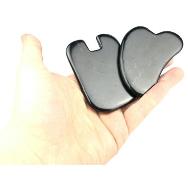 Bagheta shungit gua sha masaj SET Bagheta shungit gua sha masaj SET