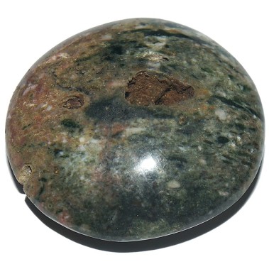 Jasp verde palm stone unicat 4 cm.