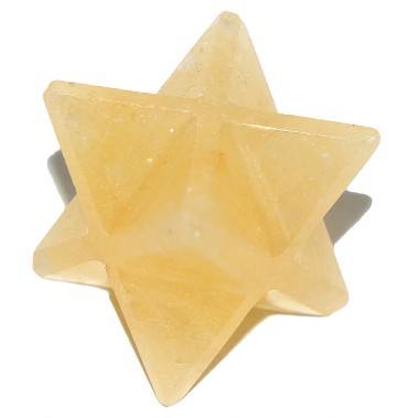 Merkaba aventurin galben 2 cm.