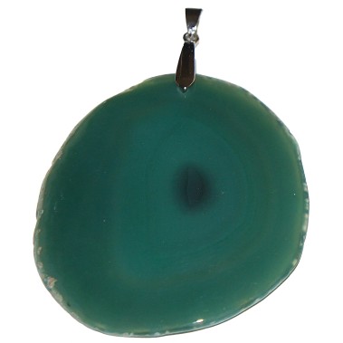 Pandant agat verde unicat Pandant agat verde unicat