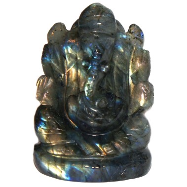 Ganesha labradorit 6.5 cm unicat