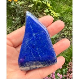 Lapis lazuli sculptura unicat 7 cm - cristal natural pentru claritate si comunicare