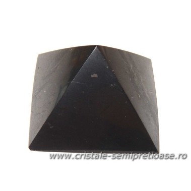 Piramida shungit - baza 2 cm 
