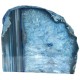 Geoda agat albastru suport lumanare